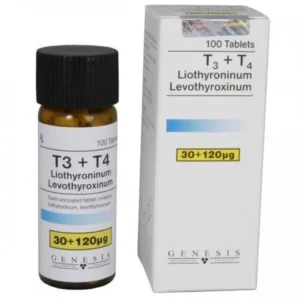 T3, Genesis 100 Tabs [50mcg/1tab] liothyronine sodium tablets